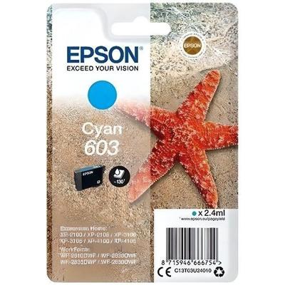 EPSON Inkjet Singlepack 603 inkt - cyaan