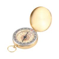 Draagbare Brass Pocket Camping wandelen gouden lichtgevende scherm Kompas navigatie Outdoor activiteiten wijzen gids Draagbare Brass Pocket Camping wandelen gouden lichtgevende scherm Kompas navigatie Outdoor activiteiten wijzen gids