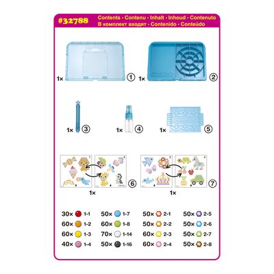 Beginnersatelier AQUABEADS blauw