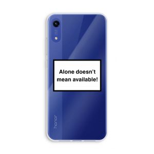 Alone: Honor Play 8A Transparant Hoesje