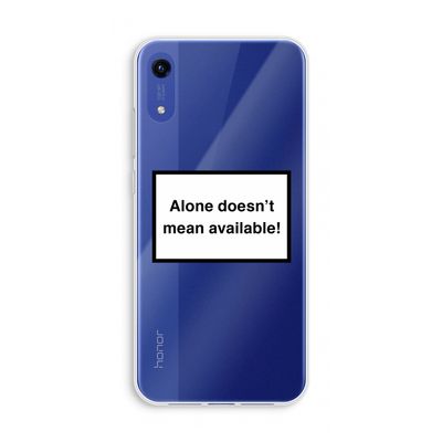 Alone: Honor Play 8A Transparant Hoesje