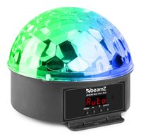 Mini LED Discobal met Afstandsbediening - BeamZ JB90R - DMX en Muziekgestuurd - thumbnail