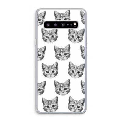 Kitten: Samsung Galaxy S10 5G Transparant Hoesje