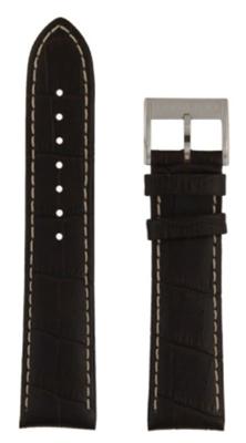 Horlogeband Hamilton H690364101 / Jazzmaster / H325850 Leder Bruin 22mm
