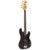 Vintage V40BLK Coaster Series Gloss Black elektrische basgitaar