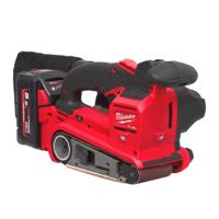 Milwaukee M18 FUEL™ FBTS75-552X Accu bandschuurmachine 75mm 18V 5.5Ah in HD-Box - 4933479615