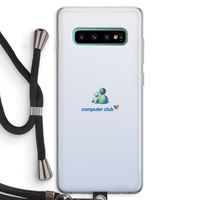 MSN: Samsung Galaxy S10 Plus Transparant Hoesje met koord