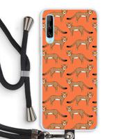 Cheetah: Huawei P Smart Pro Transparant Hoesje met koord - thumbnail