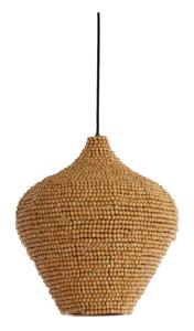 Light & Living Hanglamp Kalenga Kralen, 36cm - Bruin