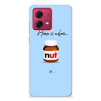 Motorola Moto G84 Siliconen Case Nut Home - thumbnail