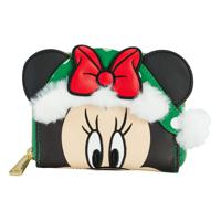 Disney By Loungefly Wallet Minnie Mouse Polka Dot Christmas Heo Exclusive