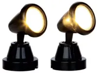 Lemax round spot light s/2 verlichte kerstdorp accessoire 2014 Lemax round spot light s/2 verlichte kerstdorp accessoire 2014