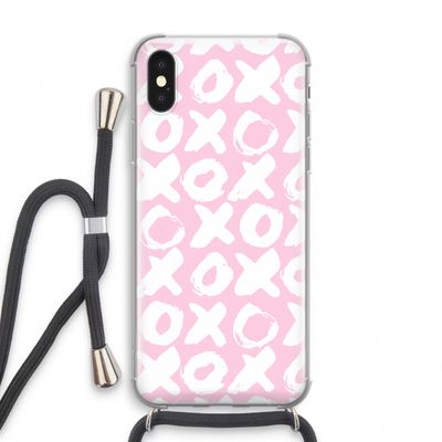 XOXO: iPhone X Transparant Hoesje met koord