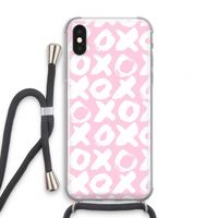 XOXO: iPhone X Transparant Hoesje met koord