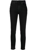 DONDUP jean skinny court à taille haute - Noir - thumbnail