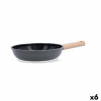 Pan Bidasoa Mia Grijs Metaal Ø 22 cm (6 Stuks)