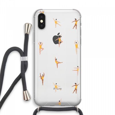 Dans #2: iPhone XS Max Transparant Hoesje met koord