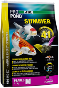 JBL Propond Summer M Koivoer 4,1kg - 6mm Parels voor Gezonde Groei & Levendige Kleur