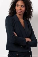 Studio Anneloes Bing Bonded Blazer 12511 Blazers 6900 Dark Blue