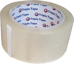 Triple Tape Top low noise 50mm x 66m transparant (1 rol)