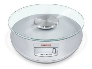 Soehnle keukenweegschaal Roma - digitaal - 1 gr nauwkeurig - tot 5 kg - zilver