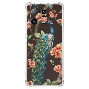 Xiaomi 13 Pro Case Anti-shock Pauw met Bloemen