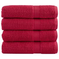 VidaXL Badhanddoeken solund 4 st 600 g/m² 100x150 cm VidaXL Badhanddoeken solund 4 st 600 g/m² 100x150 cm