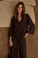 Cilou top - espresso - 94840