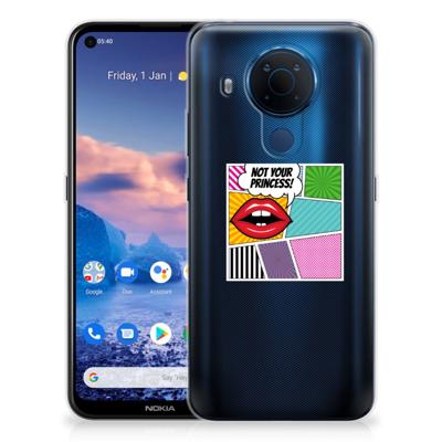 Nokia 5.4 | Sillicone Back Cover | Popart Princess