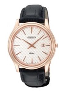 Horlogeband Seiko 7N39-0BS0 / SKP352P1 Leder Zwart 20mm