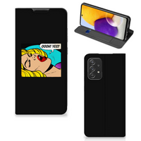 Samsung Galaxy A72 (5G/4G) Hippe Standcase Popart Oh Yes - thumbnail