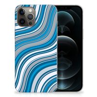 iPhone 12 Pro Max TPU bumper Waves Blue