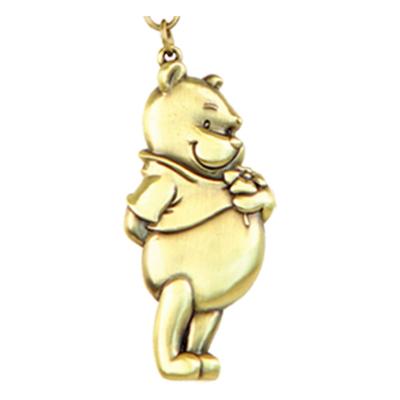 Winnie-the-Pooh Pewter-Keychain Winnie the Pooh