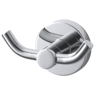 Haceka Kosmos Handdoekhaak - rond - dubbel - chroom 1208540