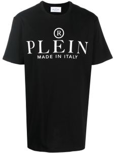 Philipp Plein t-shirt à logo imprimé - Noir