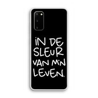 De Sleur: Samsung Galaxy S20 Transparant Hoesje