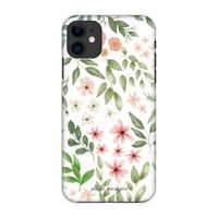 Botanical sweet flower heaven: Volledig geprint iPhone 11 Hoesje