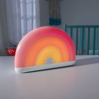 Fisher-Price Soothe & Glow Rainbow babynachtlamp vrijstaand - wit - thumbnail