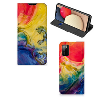 Bookcase Samsung Galaxy M02s | A02s Watercolor Dark