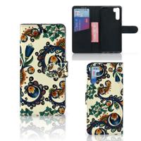 Wallet Case OPPO A91 | Reno3 Barok Flower