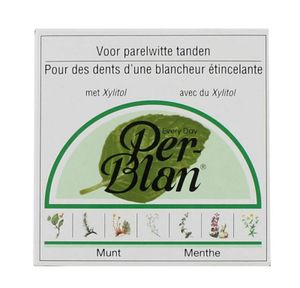 Perblan Kruidentandpoeder mint (30 gr)