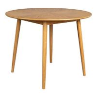 "by fonQ basic Finn Eetttafel - Ø 120 cm - Eiken "