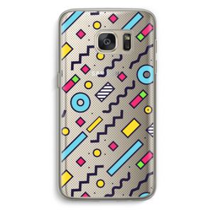 8-bit N°8: Samsung Galaxy S7 Transparant Hoesje
