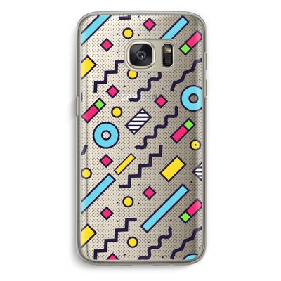 8-bit N°8: Samsung Galaxy S7 Transparant Hoesje