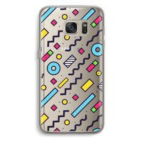8-bit N°8: Samsung Galaxy S7 Transparant Hoesje