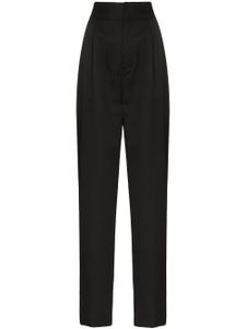 AMBUSH pantalon slim à taille haute - Noir