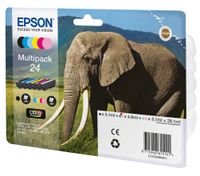 Epson Elephant Multipack 6-colours 24 Claria Photo HD Ink - thumbnail