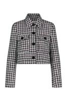 Studio Anneloes Selah Tweed Jacket 09583 Jackets 1152 Offwhite/purper