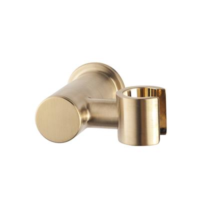 Handdouchehouder Wiesbaden UniMatch Essential | Messing | Rond | Geborsteld messing PVD
