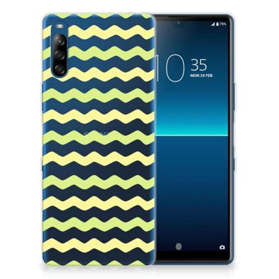 Sony Xperia L4 | TPU bumper | Waves Yellow